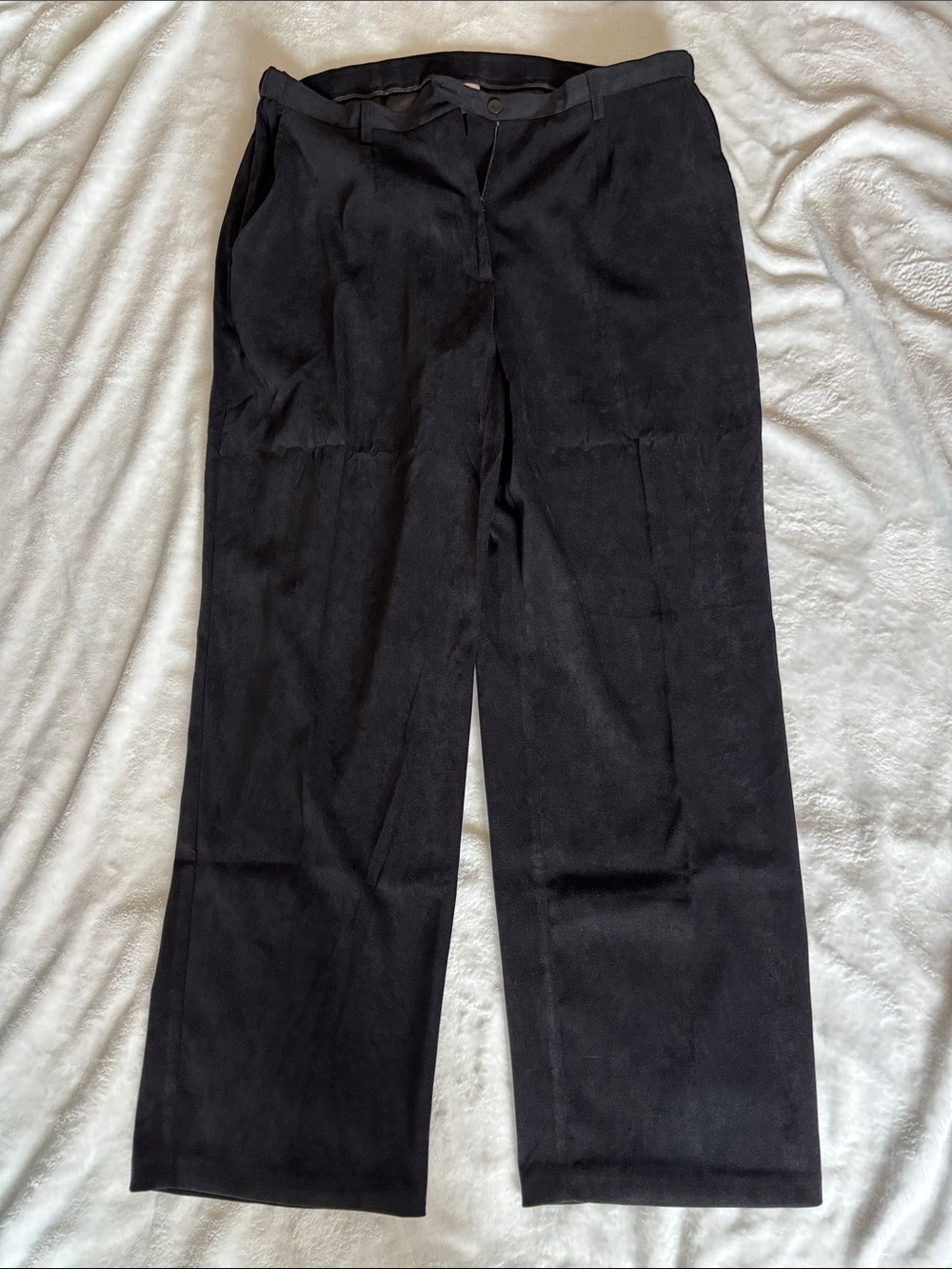 Coldwater Creek Black Women's Straight-Leg Trousers